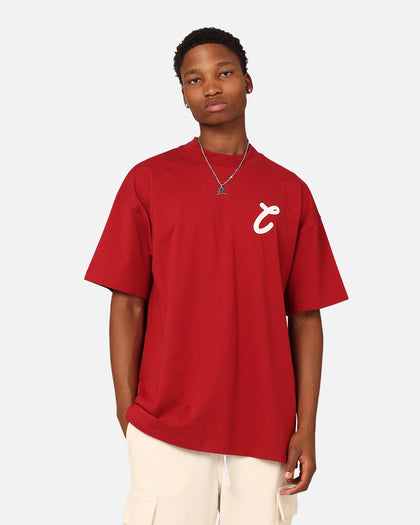 Carre Athletic Heritage Oversized T-Shirt Crimson