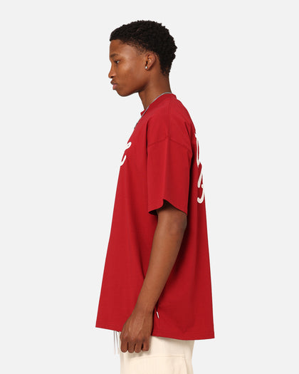 Carre Athletic Heritage Oversized T-Shirt Crimson