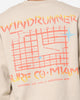 American Thrift Windrunners Surf Co Crewneck Sand