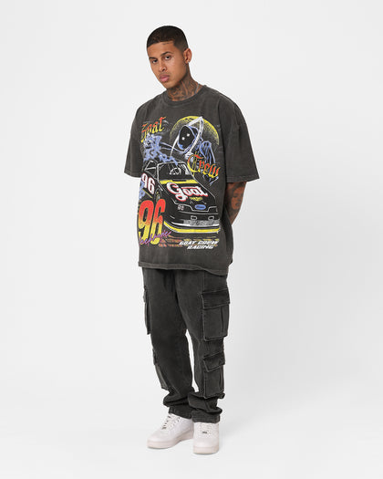 Goat Crew Black Magic #96 Heavyweight Vintage T-Shirt Black Wash