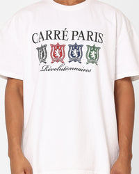 Carre Shield T-Shirt White