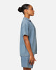 Stussy Women's Denim Oversized T-Shirt Mid Blue