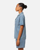 Stussy Women's Denim Oversized T-Shirt Mid Blue