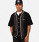 X-Large Bowling Knit Short Sleeve Shirt Black