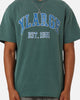 X-Large College T-Shirt Pigment Pine Green
