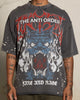 Loiter X The Anti Order Anti Human Tour Vintage T-Shirt Vintage Charcoal