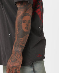 Ksubi X A$AP TyY Biggie T-Shirt Faded Black