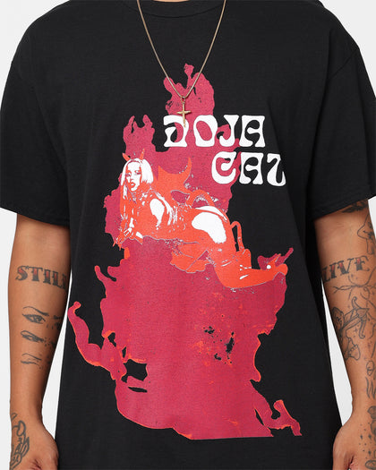 Doja Cat Doja Cat Devil Jumbo Print T-Shirt Black