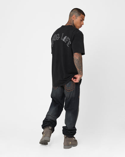 Tupac Thug Life T-Shirt Washed Black