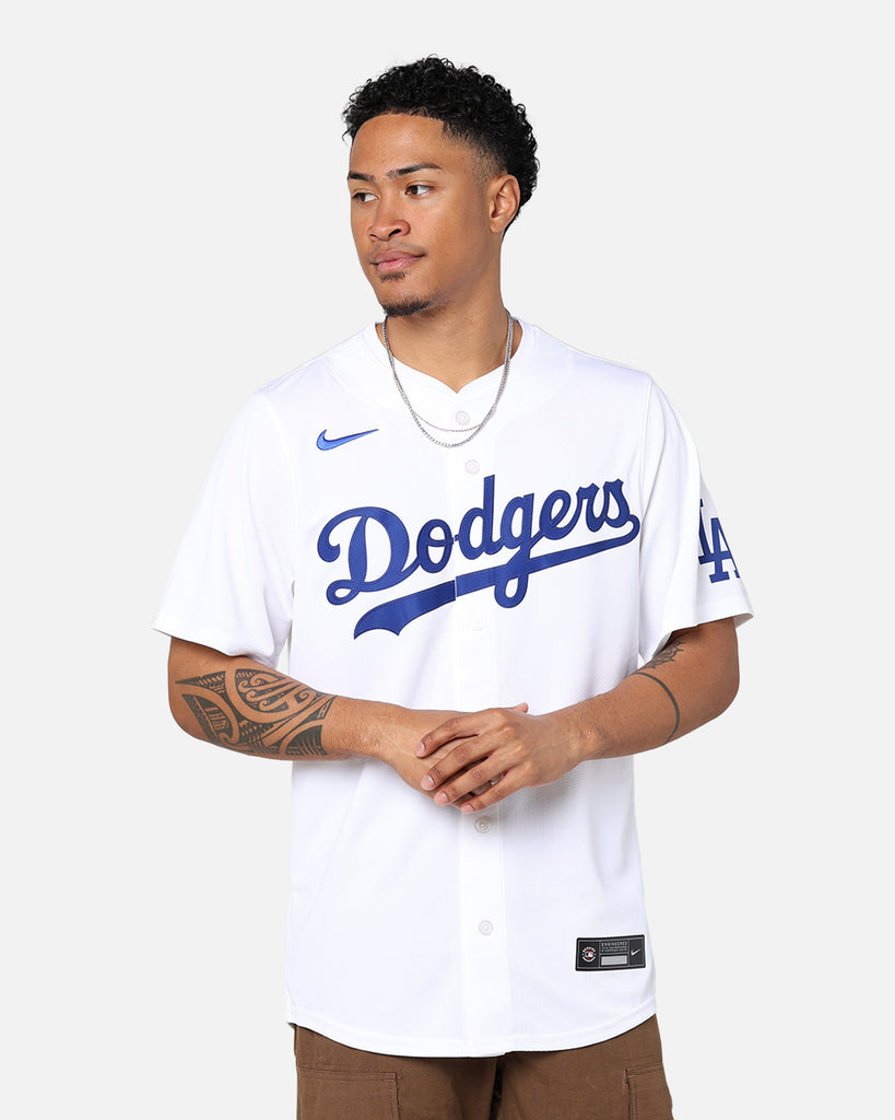 Nike Los Angeles Dodgers Limited Jersey White | Culture Kings NZ