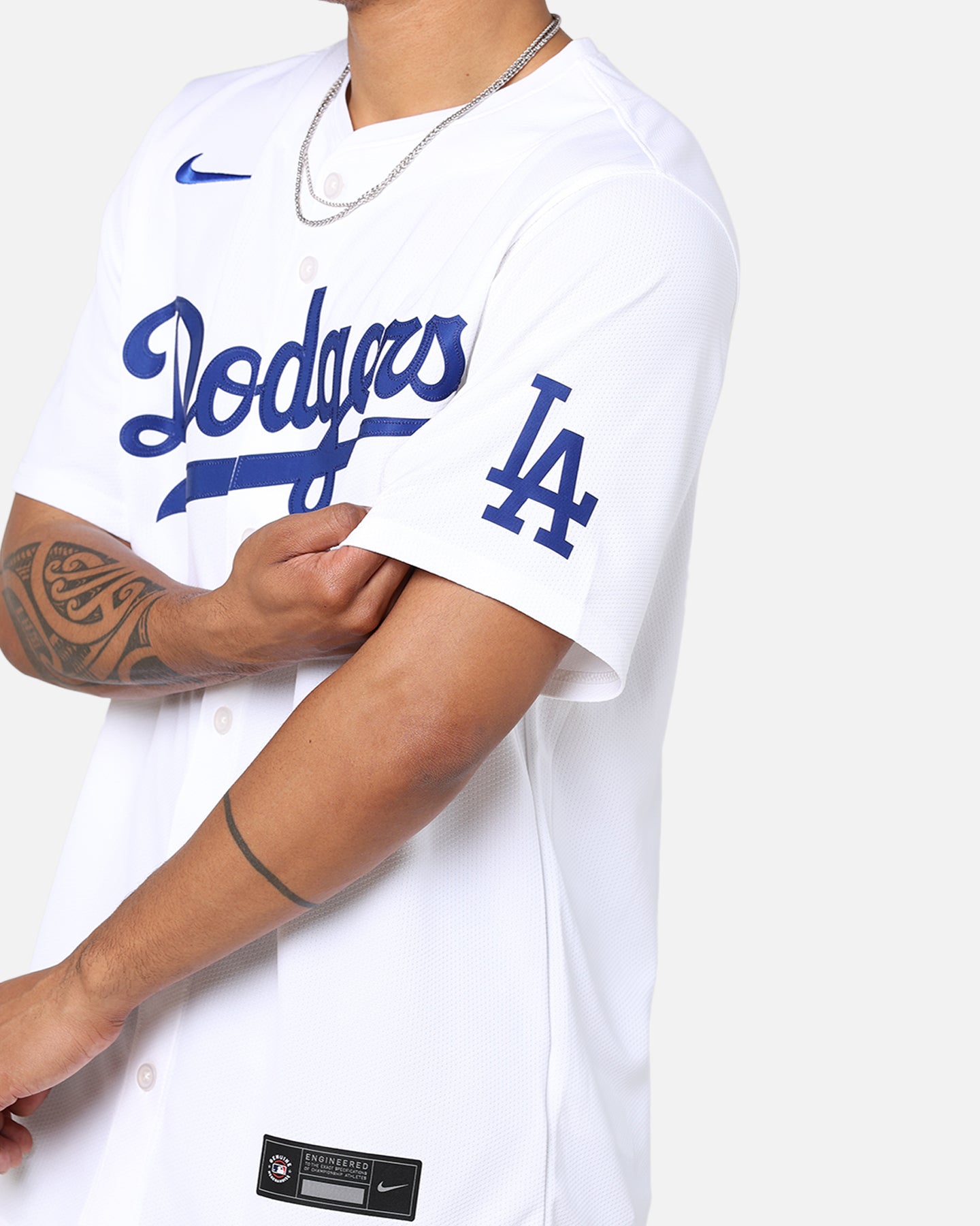 Nike Los Angeles Dodgers Limited Jersey White | Culture Kings NZ