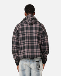 Majestic Athletic Los Angeles Dodgers Check Logo Hoodie Faded Black