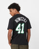 Mitchell & Ness Dallas Mavericks Dirk Nowitzki Player N&N T-Shirt Vintage Black