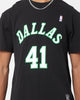 Mitchell & Ness Dallas Mavericks Dirk Nowitzki Player N&N T-Shirt Vintage Black