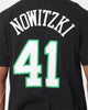 Mitchell & Ness Dallas Mavericks Dirk Nowitzki Player N&N T-Shirt Vintage Black