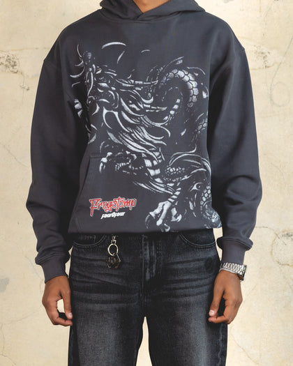 404 Dragon Hoodie Charcoal