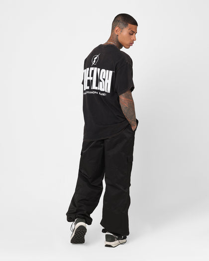 Goat Crew X The Flash The Flash Vintage T-Shirt Black Wash