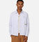 Carre Experience Stripe Oversized Button Up Shirt White