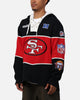 47 Brand San Francisco 49ers Super Bowl Gridiron Lacer Hoodie Jet Black