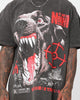 The Night Shift Dog Heavyweight Vintage T-Shirt Black Wash