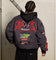 Loiter X The Anti Order Racer Bomber Jacket Charcoal
