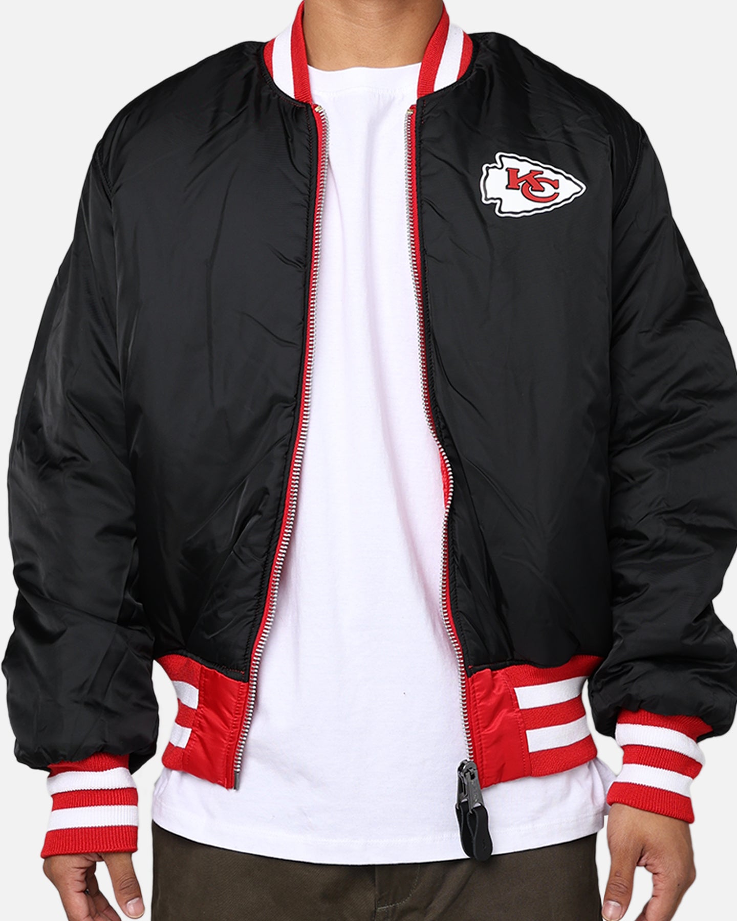 New Era X Alpha Series X NFL Kansas City Chiefs MA-1 Bomber Jacket