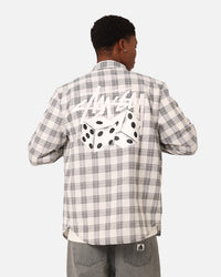 Stussy Pair Of Dice Checkered Shirt Black/White