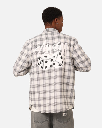 Stussy Pair Of Dice Checkered Shirt Black/White