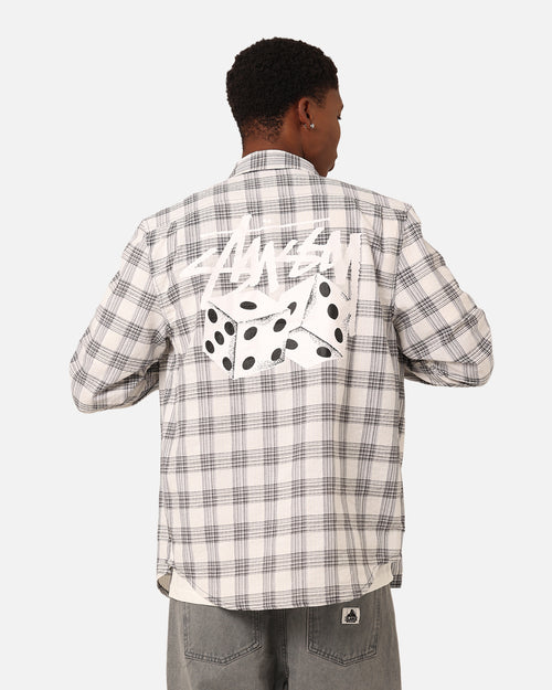 Stussy Pair Of Dice Checkered Shirt Black/White