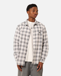 Stussy Pair Of Dice Checkered Shirt Black/White