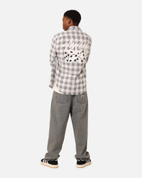 Stussy Pair Of Dice Checkered Shirt Black/White
