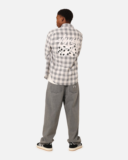 Stussy Pair Of Dice Checkered Shirt Black/White