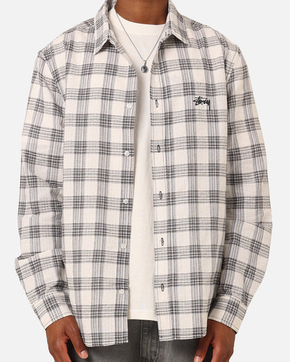 Stussy Pair Of Dice Checkered Shirt Black/White