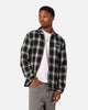 Stussy 8 Ball Checkered Zip Jacket Black