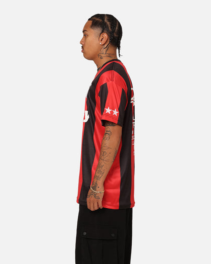 Stussy Football T-Shirt Black/Red
