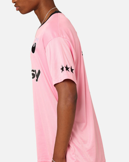 Stussy Football T-Shirt Pink