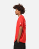 Stussy Football T-Shirt Red/White
