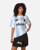 Stussy Football T-Shirt Blue/White