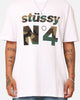 Stussy No. 4 Fill T-Shirt White