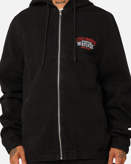 Stussy SS Link Lightweight Denim Jacket Black Denim