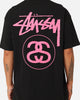 Stussy SS Link T-Shirt Black/Pink