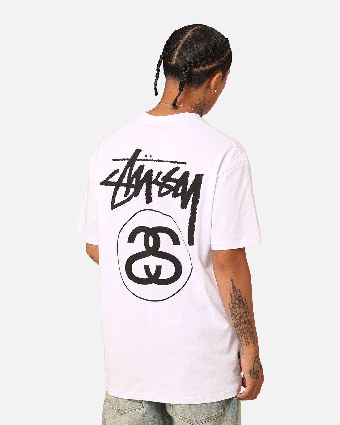 Stussy SS Link T-Shirt White | Culture Kings NZ