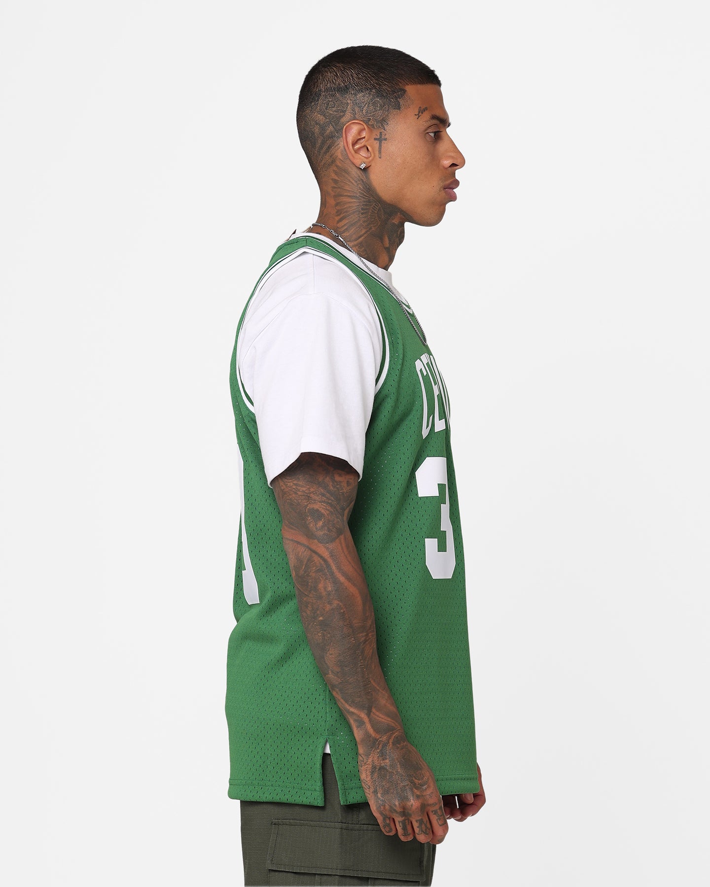 Mitchell & Ness Larry Bird Boston Celtics #33 Swing Jersey Kelly