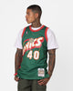 Mitchell & Ness Shawn Kemp Seattle SuperSonics #40 '95-'96 Road Swing Jersey Green