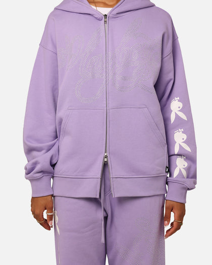 Playboy By Culture Kings Shyne Full Zip Hoodie Purple