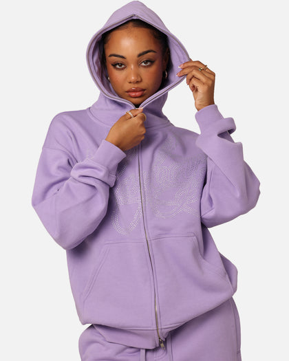 Playboy By Culture Kings Shyne Full Zip Hoodie Purple