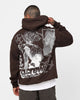 Goat Crew G.Crew Girl Hoodie Brown