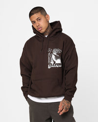 Goat Crew G.Crew Girl Hoodie Brown