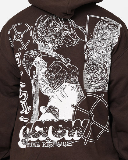 Goat Crew G.Crew Girl Hoodie Brown