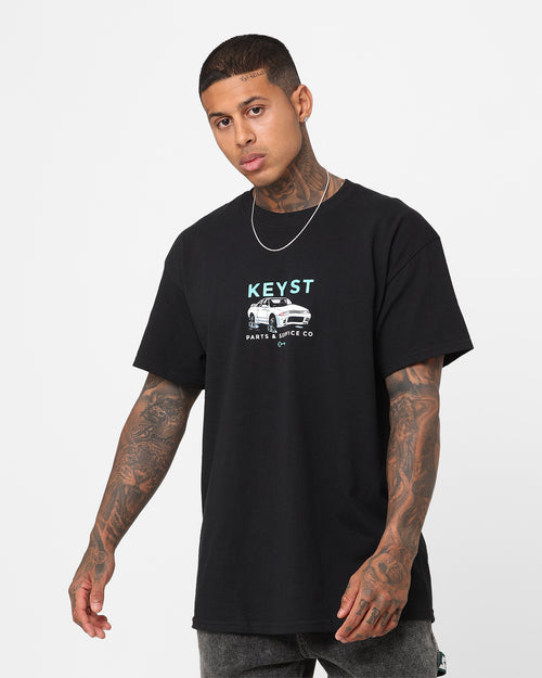 Key Street Parts And Service T-Shirt Black